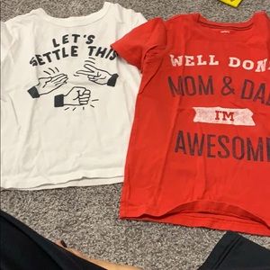 Lots of 2 little boys tshirts